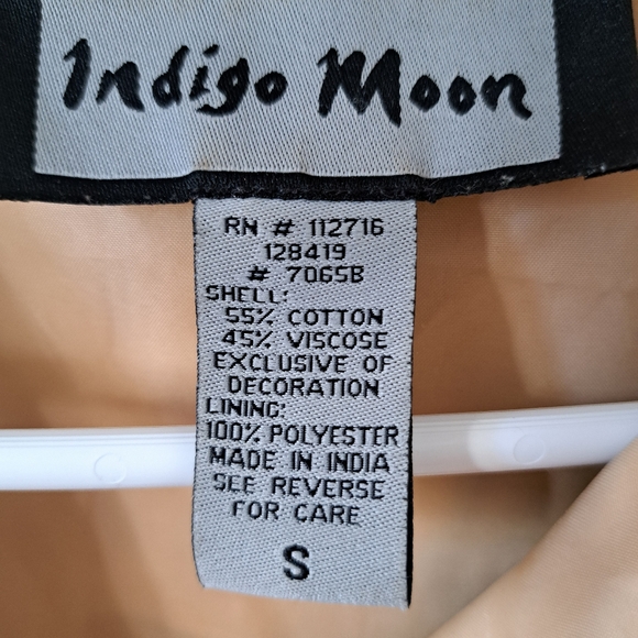 Indigo Moon Yellow Jacket Size: Small - Picture 3 of 3